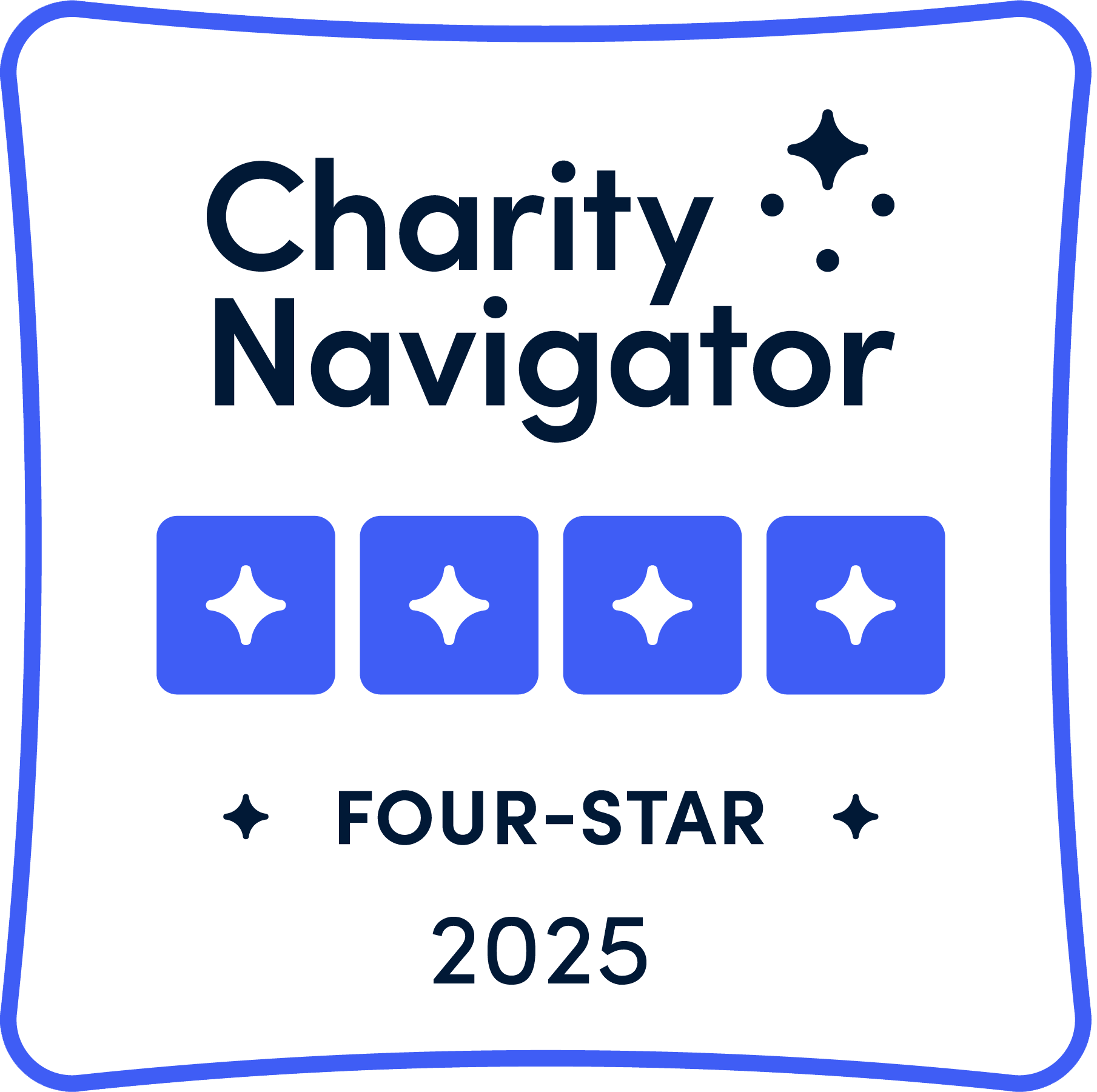 Four Star with Charity Navigator