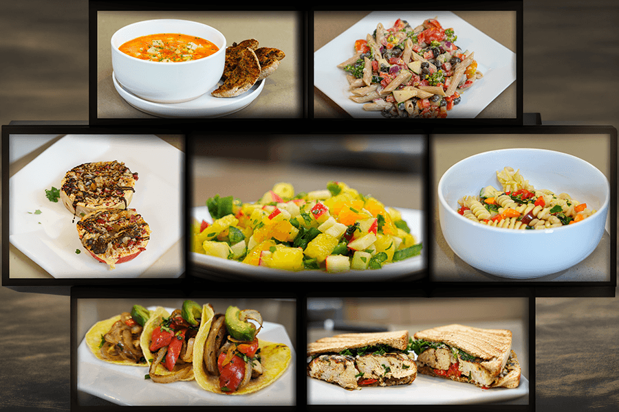 Recipe-based healthy food box